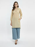 Beige Kurta